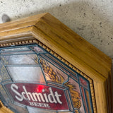 電飾看板【schmidt（シュミット）】 サインライト　ビールブランド　バーアイテム　ヴィンテージ