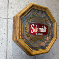 電飾看板【schmidt（シュミット）】 サインライト　ビールブランド　バーアイテム　ヴィンテージ