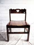 品番0723　ウッド ダイニングチェア　木製　椅子　ディスプレイ　アンティーク 家具　千葉店