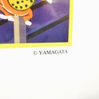 品番0592-9　ヒロ・ヤマガタ　1989　夜景　花火　サンフランシスコ　基金　アート ポスター　ヴィンテージ　千葉店