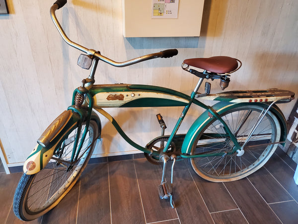 品番2617　Columbia Bicycle　コロンビア　自転車　1940年代　ディスプレイ　ヴィンテージ　千葉店