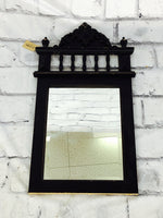 品番1874　ミラー　鏡　ブラック　壁掛け　インテリア　アンティーク　千葉店