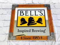 品番0392　パブミラー　BELL'S Inspired Brewing　ベルズ　壁掛　アート　ディスプレイ　千葉店