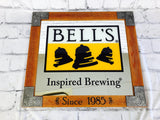 品番0392　パブミラー　BELL'S Inspired Brewing　ベルズ　壁掛　アート　ディスプレイ　千葉店