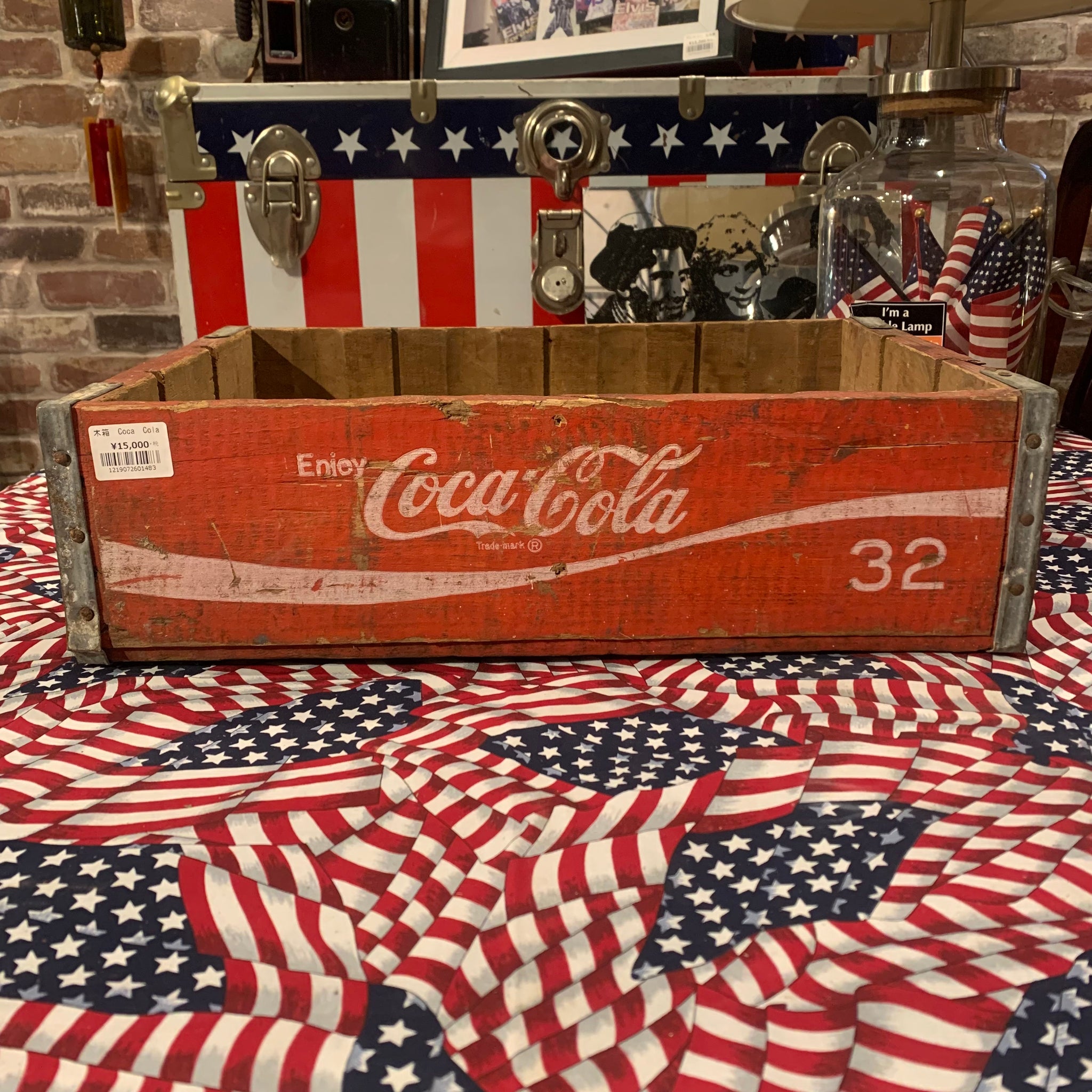 品番1256-1 コカコーラ 木箱 コカ・コーラ ウッドボックス Wood box Coca Cola – L.A.DEPO（エルエーデポ）