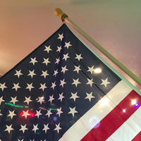 品番0018 アメリカンフラッグ 米国旗 USA ポール スタンド セット 千葉店
