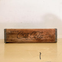 品番0837-2　ボトルクレート　木箱　Coca-Cola　コカ・コーラ　ボトルケース　ウッドコンテナ　ヴィンテージ 　千葉店