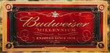 品番0134　パブミラー　Budweiser Millennium　バドワイザー　インテリア　鏡　ディスプレイ　千葉店