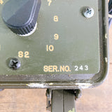 品番0013　米軍　計器ボックス　テスト機器　試験装置　ディスプレイ　ヴィンテージ　千葉店