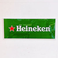 品番1868　ポスター　Heineken　ハイネケン　波型紙印刷　壁掛け　ウォールアート　額装　デッドストック　千葉店