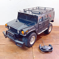 品番0228　ラスター ハマー　RASTAR HUMMER　ラジコンカー　SUV　ブラック　ヴィンテージ　千葉店