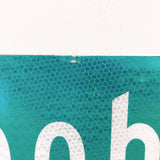 品番0032-4　ストリートサイン　ハワイ　Hoohoa St　ホアストリート　両面　ロードサイン　看板　標識　ヴィンテージ　千葉店