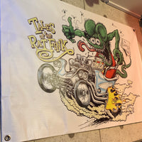 商品3142　RAT FINK / ラットフィンク バナー フラッグ　テント幕　千葉店