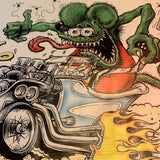 商品3142　RAT FINK / ラットフィンク バナー フラッグ　テント幕　千葉店