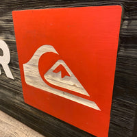 品番0190　Quiksilver SignBoard / クイックシルバー　看板　ヴィンテージ　千葉店