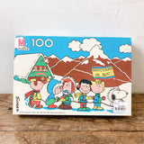 品番2589-3　ジグソーパズル　SNOOPY　PEANUTS　スヌーピー　100ピース　アメリカン　ヴィンテージ　雑貨　千葉店