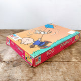 品番2589-7　ジグソーパズル　PEANUTS　スヌーピー　チャーリーブラウン　100ピース　アメリカン　ヴィンテージ　雑貨　千葉店