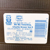 品番2091-4　VHSビデオ　Be My Valentine, Charlie Brown　ピーナッツ　スヌーピー　チャーリーブラウン　ヴィンテージ　千葉店