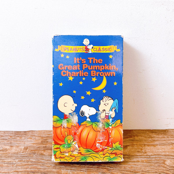 品番2091-5　VHSビデオ　It's The Great Pumpkin, Charlie Brown　ピーナッツ　スヌーピー　チャーリーブラウン　ヴィンテージ　千葉店