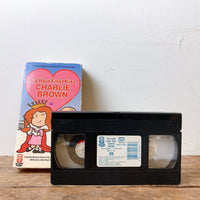 品番2091-6　VHSビデオ　It's Your First Kiss, Charlie Brown　ピーナッツ　スヌーピー　チャーリーブラウン　ヴィンテージ　千葉店