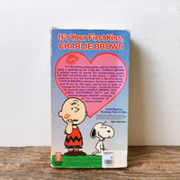 品番2091-6　VHSビデオ　It's Your First Kiss, Charlie Brown　ピーナッツ　スヌーピー　チャーリーブラウン　ヴィンテージ　千葉店