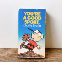 品番2091-9　VHSビデオ　You're a Good Sport, Charlie Brown　ピーナッツ　スヌーピー　チャーリーブラウン　ヴィンテージ　千葉店