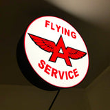 品番1450　FLYING A SERVICE　フライングAサービス　サインライト　ウォールサイン　千葉店