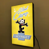 品番1559　FELIX The CAT CHEVROLET　フィリックス シボレー　サインライト　ウォールサイン　ヴィンテージ　千葉店