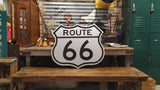 品番1342　ロードサイン　ROUTE66　トラフィックサイン　看板　標識　ヴィンテージ　千葉店