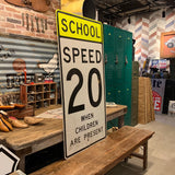 品番0107　Sign SCHOOL SPEED 20 / 標識　千葉店