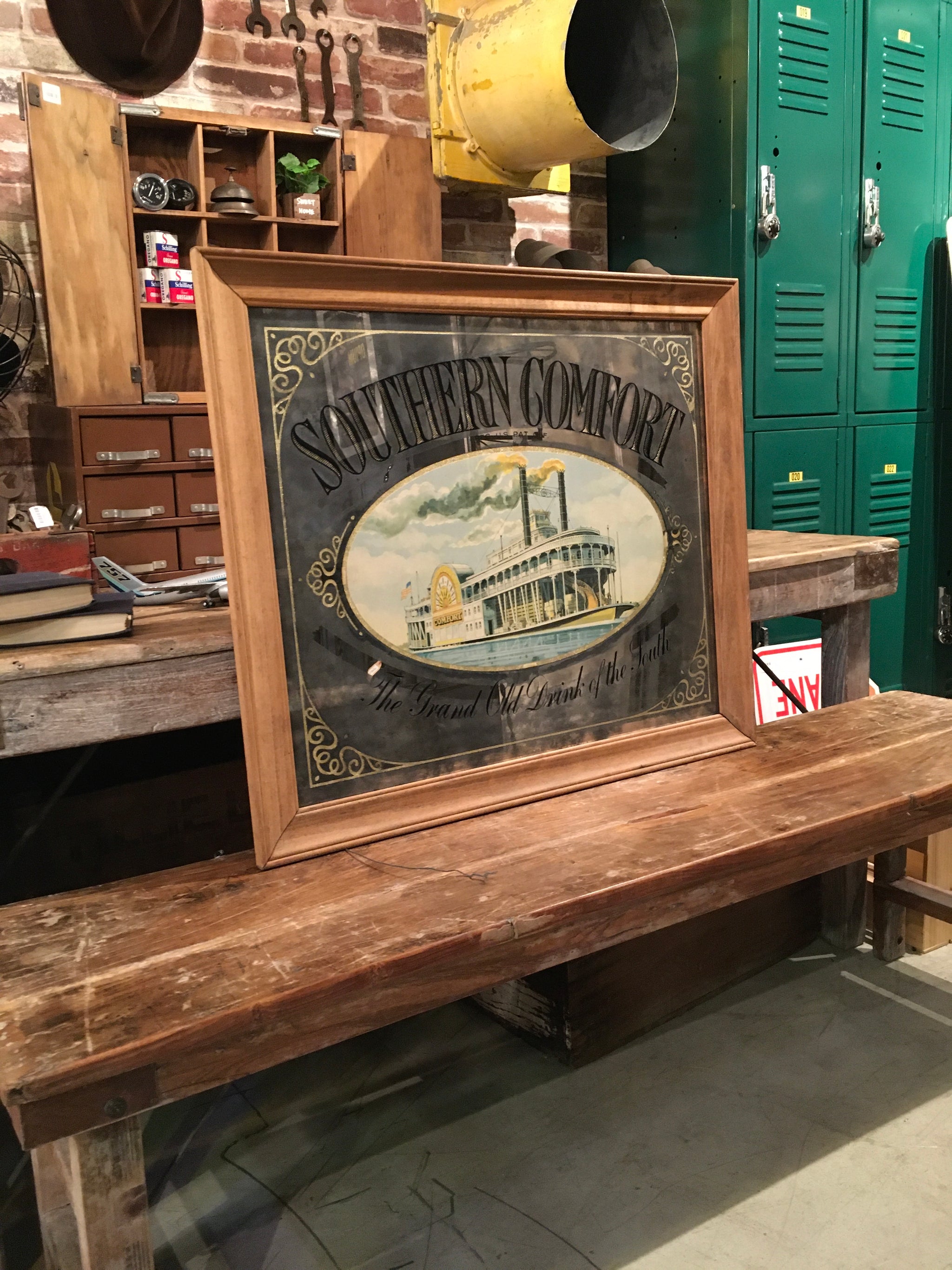 サザンカンフォート　パブミラー　２３区内JR線お届け 品番0179 SOUTHERN COMFORT サザン カンフォート ヴィンテージ