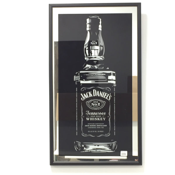 品番4520　パブミラー　ジャック・ダニエル　Jack Daniels　壁掛　ディスプレイ　ヴィンテージ　千葉店