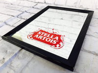 品番0248　パブミラー　STELLA ARTOIS　ステラ アルトワ　壁掛　アート　ディスプレイ　千葉店