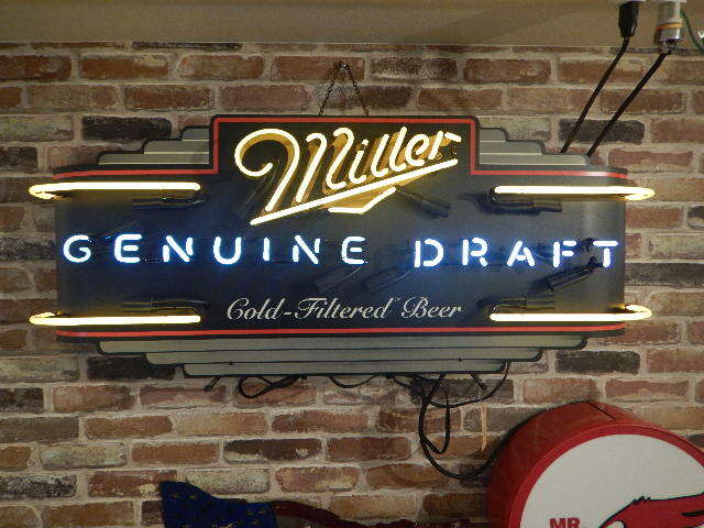 品番0972 ネオンサイン 『Miller GENUINE DRAFT』 Neon sign ネオン管