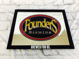 品番0337　パブミラー　Founders　ファウンダーズ ビール　壁掛　アート　ディスプレイ　アメリカン雑貨　千葉店