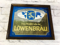 品番6374　パブミラー　LOWENBRAU　レーベンブロイ　ドイツビール　ヴィンテージ　千葉店