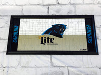 品番0064　パブミラー　Miller Lite＆ CAROLINA PANTHERS　ミラー ライト　壁掛　NFL　ディスプレイ　アメリカン雑貨　千葉店