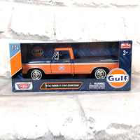 品番3982　1/24スケール　未開封　MOTORMAX　1979年 フォード F-150 カスタムピックアップ トラック　ガルフ　ダイキャストカー　千葉店