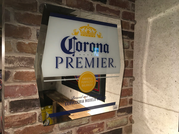 品番0460　パブミラー　Corona PREMIER　コロナビール　壁掛　アート　ディスプレイ　アメリカン雑貨　千葉店